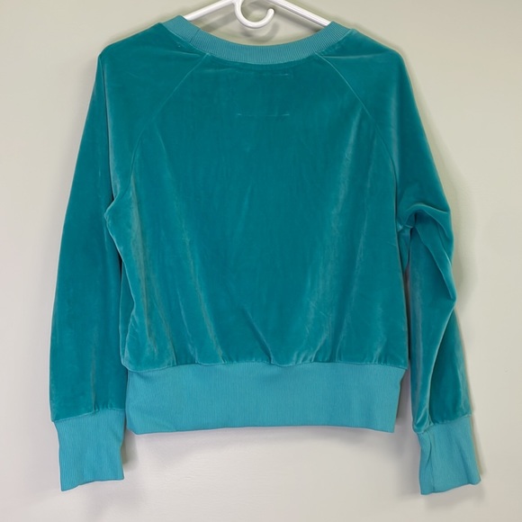 Dannijo Teal Crew Neck Sweater Long Sleeve Women's Size Small NWOT - Picture 5 of 8